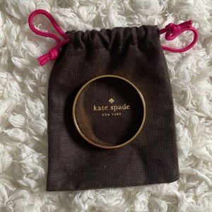 Kate spade “as good as gold” bangle